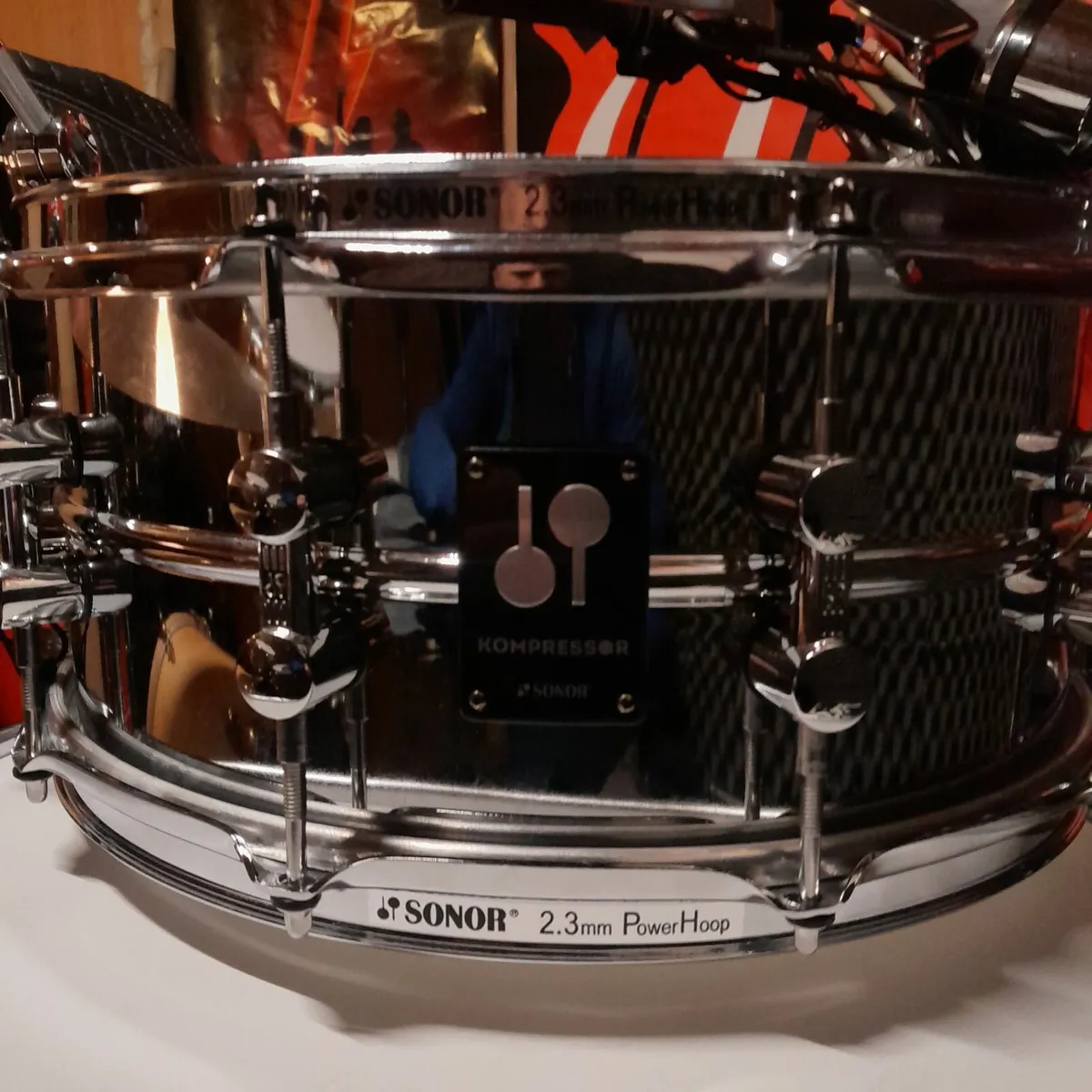 Sonor kompresser snare drum - Image 1
