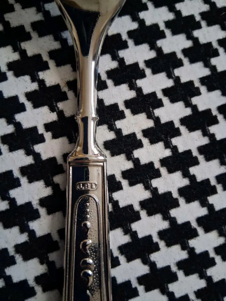 Vintage LBL Italian Silver Plated Cutlery Set - Image 2