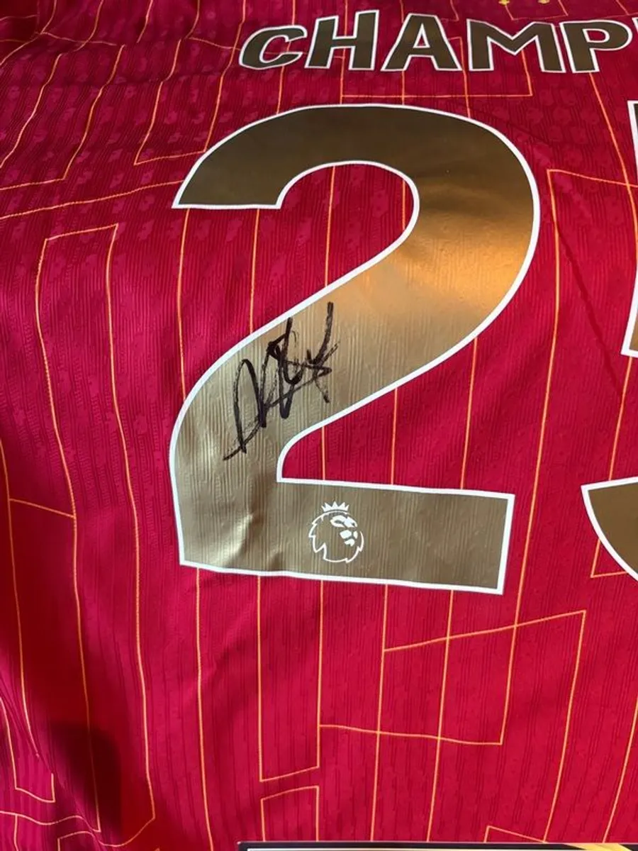 Arne Slot signed Liverpool jersey - Image 2