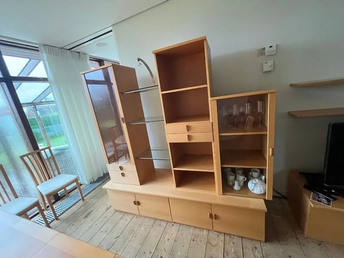 Danish Hammel - System 51 Rondo - Modular Wall Unit, TV Unit, 2 Floating Shelves - Image 1