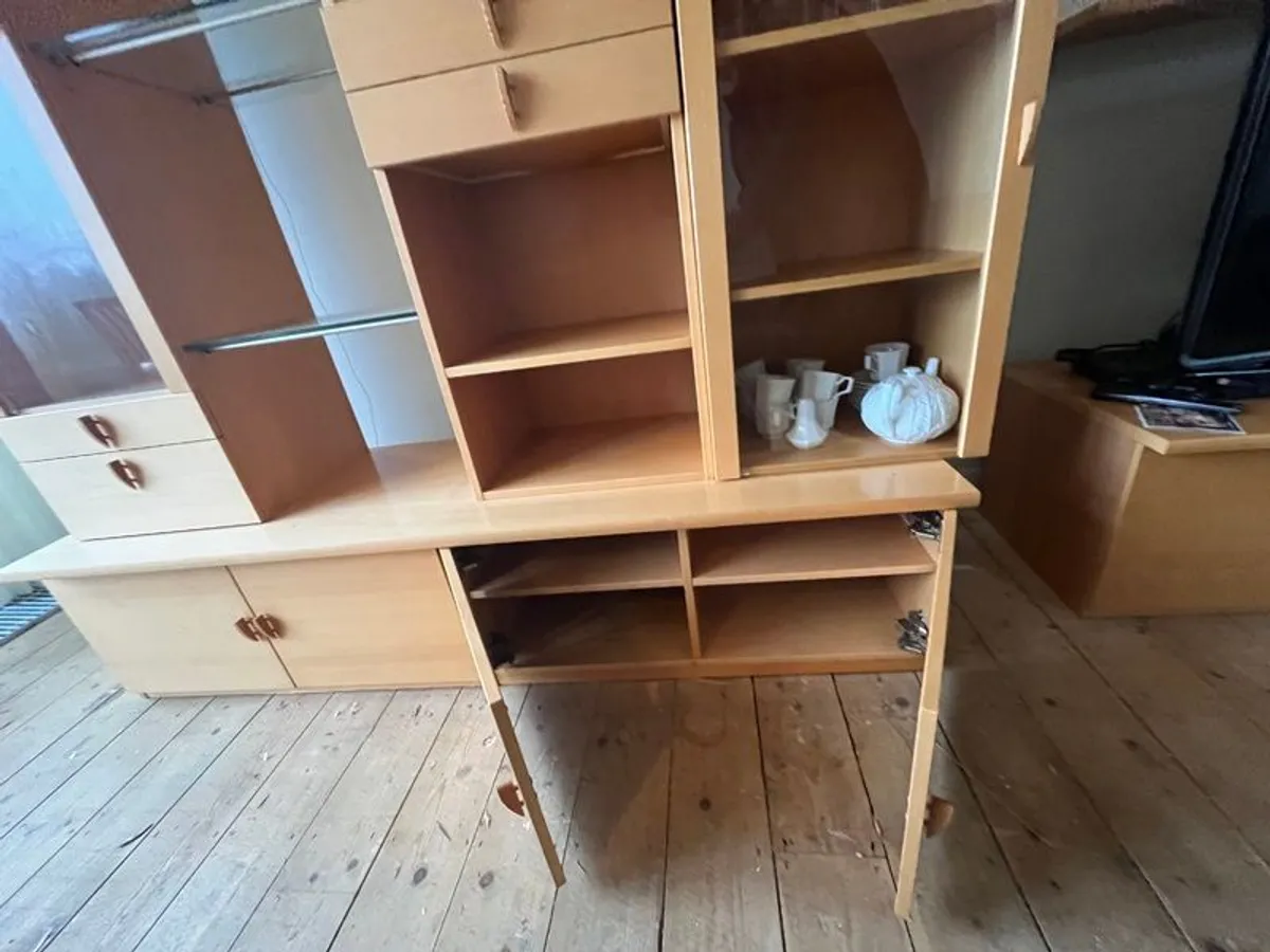 Danish Hammel - System 51 Rondo - Modular Wall Unit, TV Unit, 2 Floating Shelves - Image 4