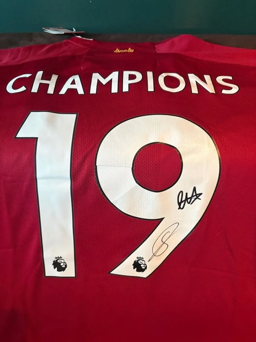 Trent & Jones signed Liverpool jersey - Image 1