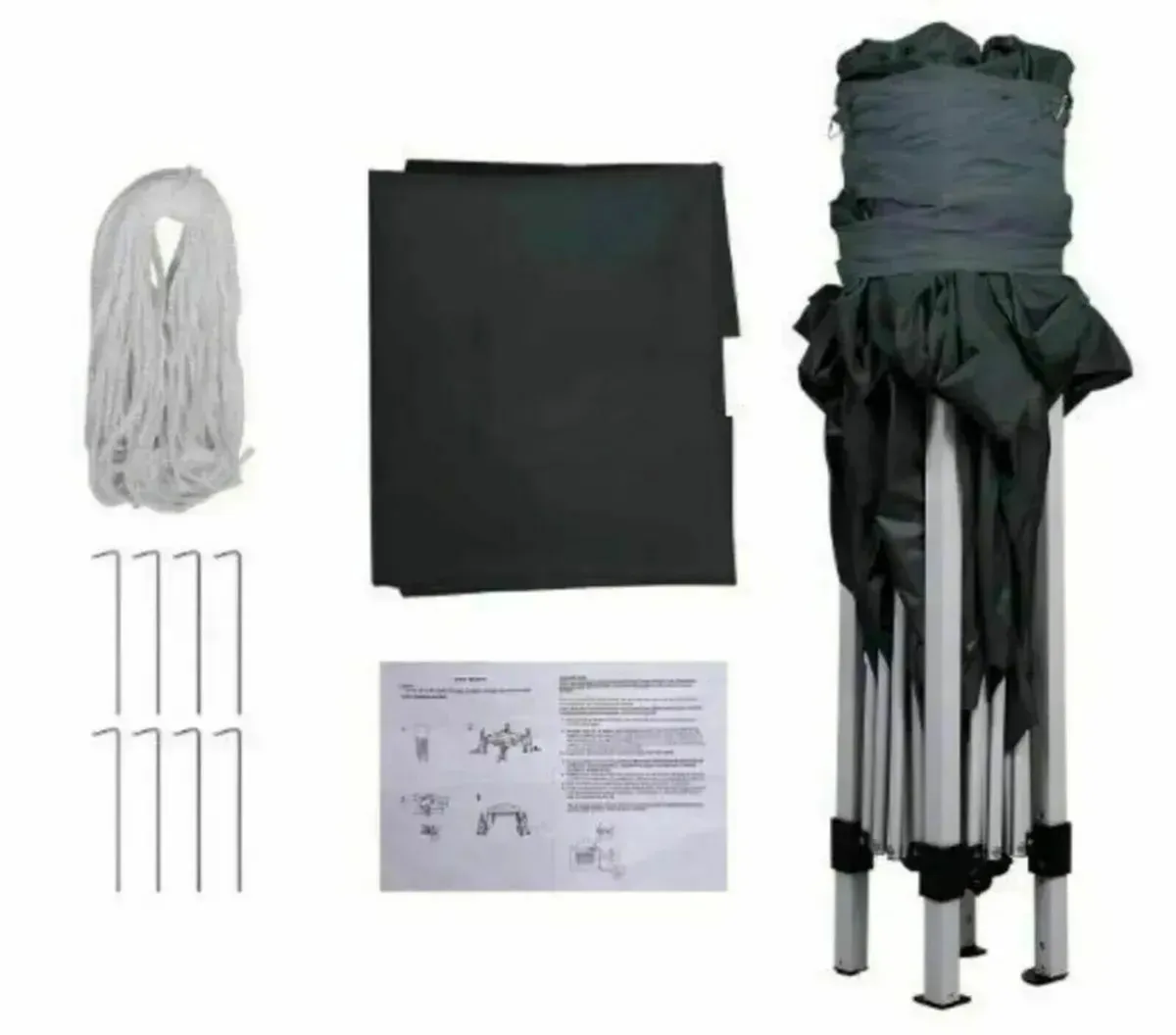 3x3m Pop-Up Gazebo Tent Waterproof Marquee - Image 4