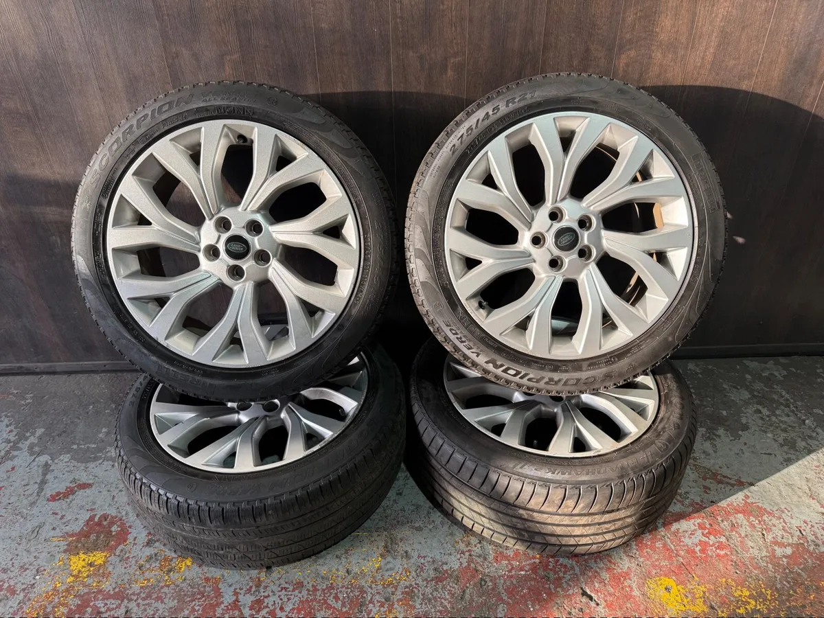Genuine OEM Land Rover/Range Rover Alloy Wheels - Image 3