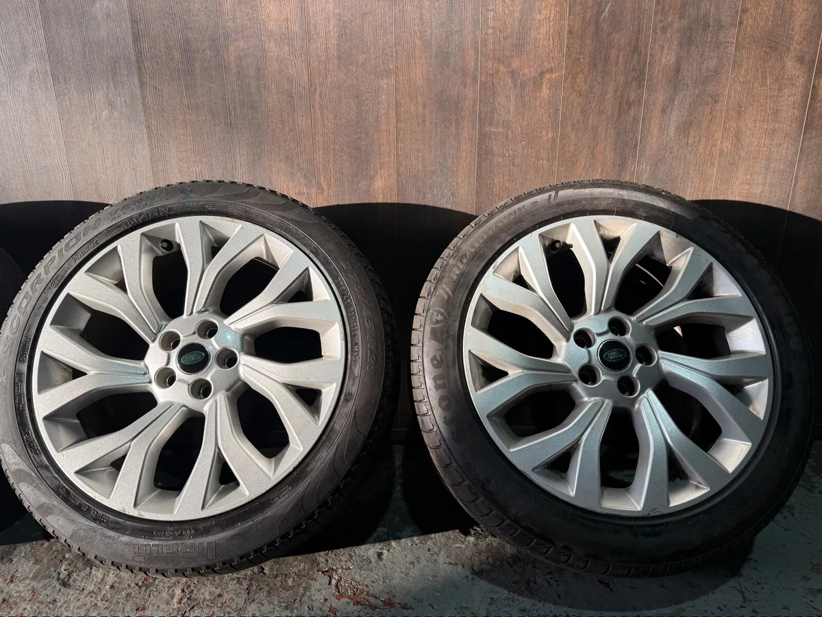 Genuine OEM Land Rover/Range Rover Alloy Wheels - Image 4