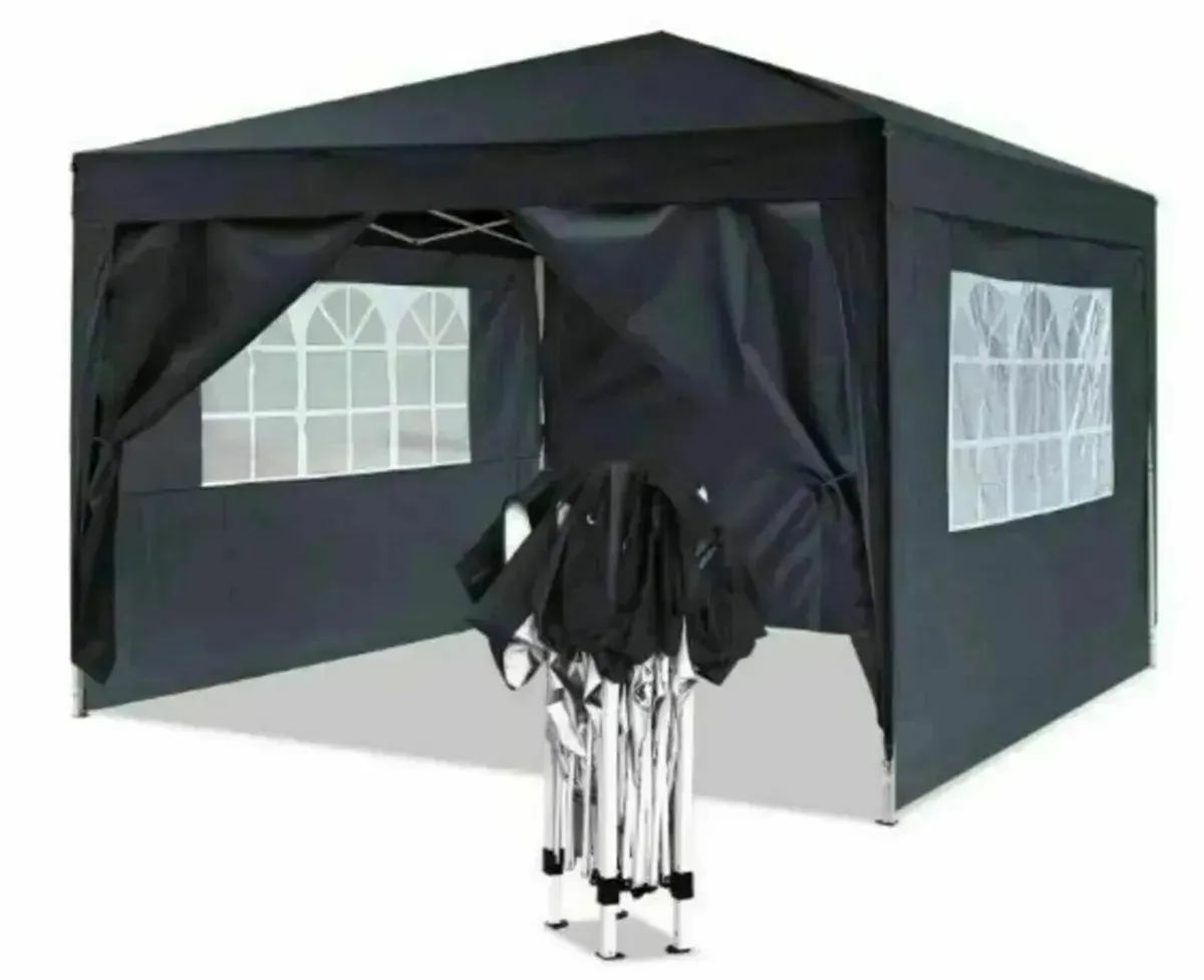3x3m Gazebo Pop-Up Tent Waterproof Marquee - Image 4