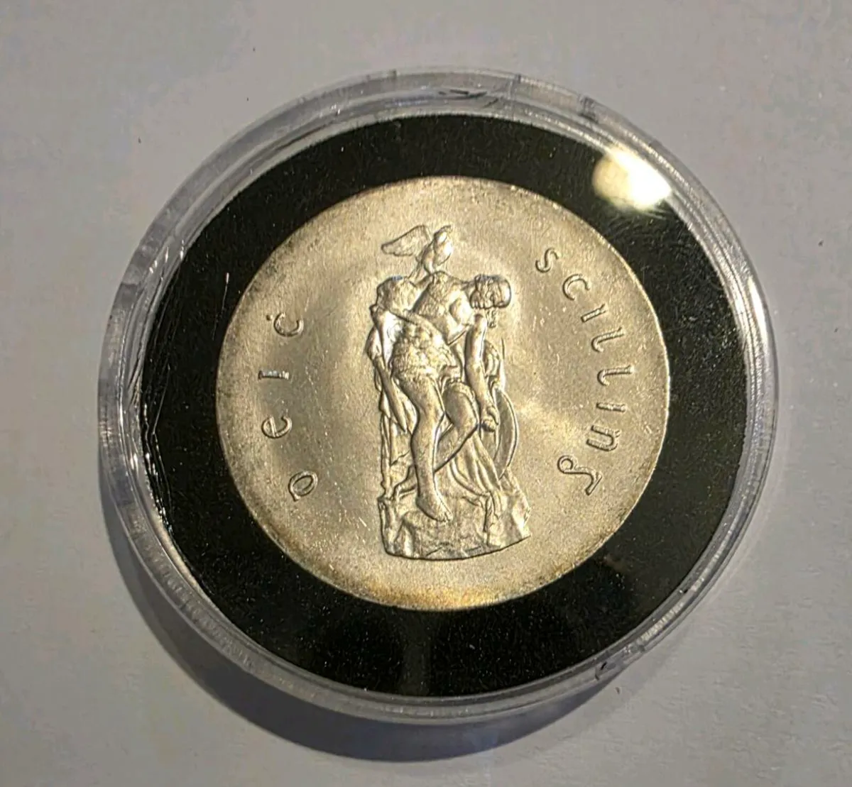 1966 commerative silver 10 shillings - Image 2