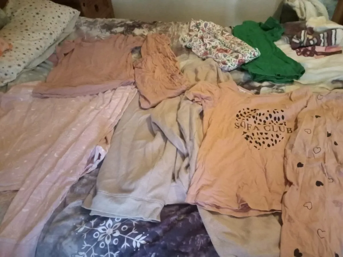 Ladies pjs and dressing gowns bundle size 10 free - Image 1