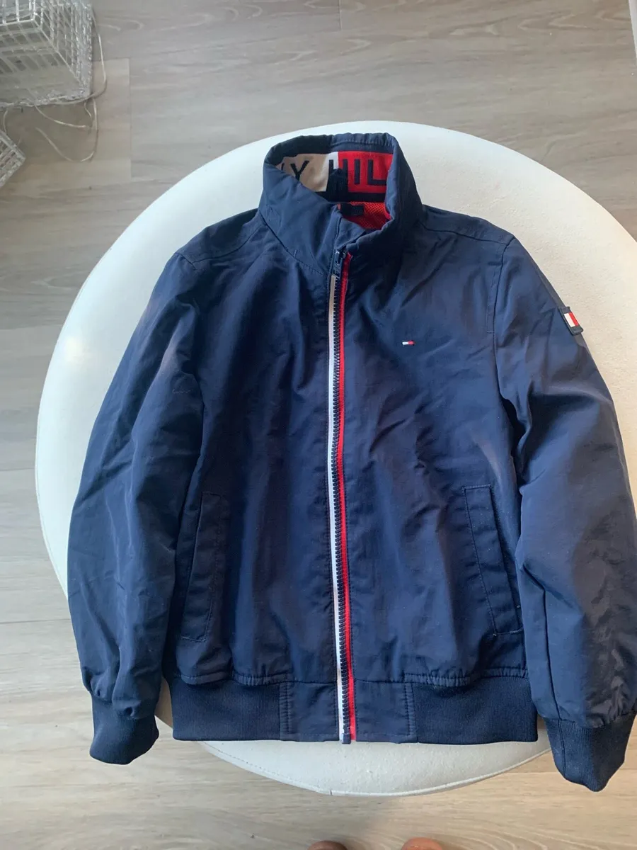 Boys Age 7 Navy Tommy Hilfiger Jacket