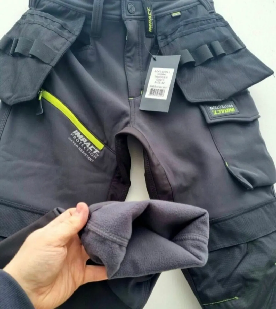 Soft shell fleece 🥶lined water resistant work - Image 2