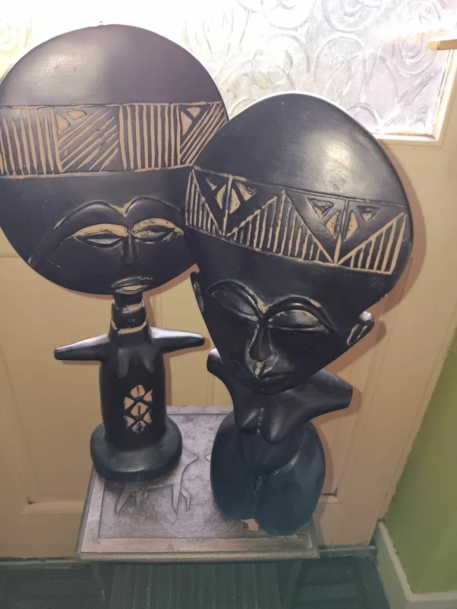 Vintage African ashanti figurines - Image 1