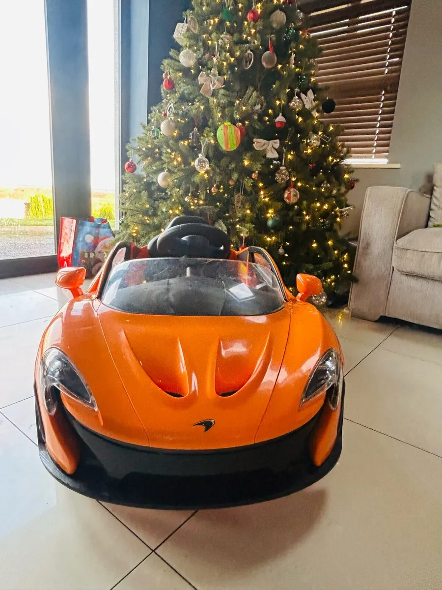 McLaren P1 Kids Electric Car – Like New - Image 4