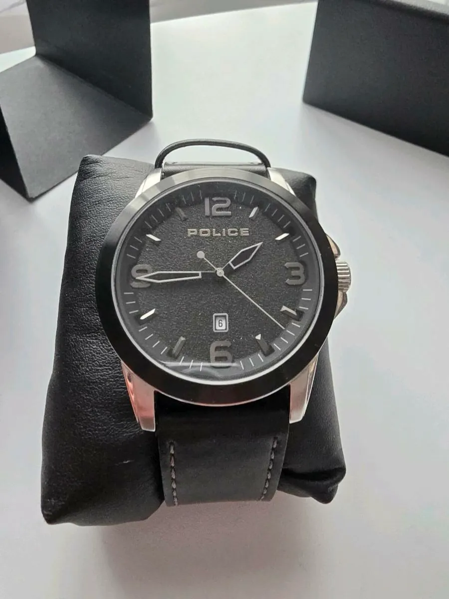 New Watch POLICE 47mm leather - Image 4