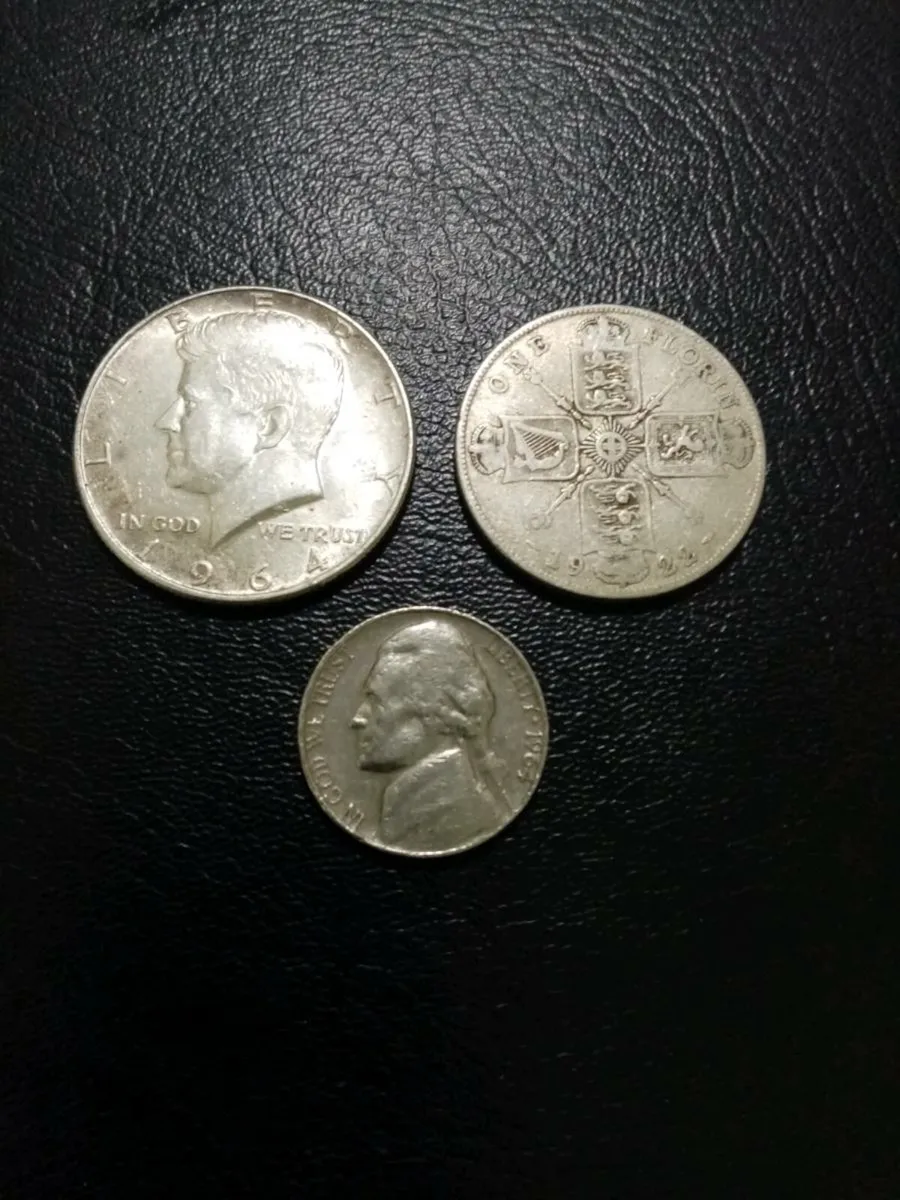 3 Silver Coins - Image 1