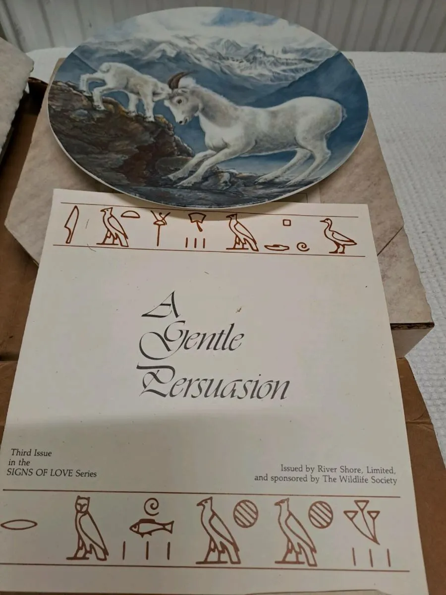 A Gentle Persuasion Collector Plate - Image 4