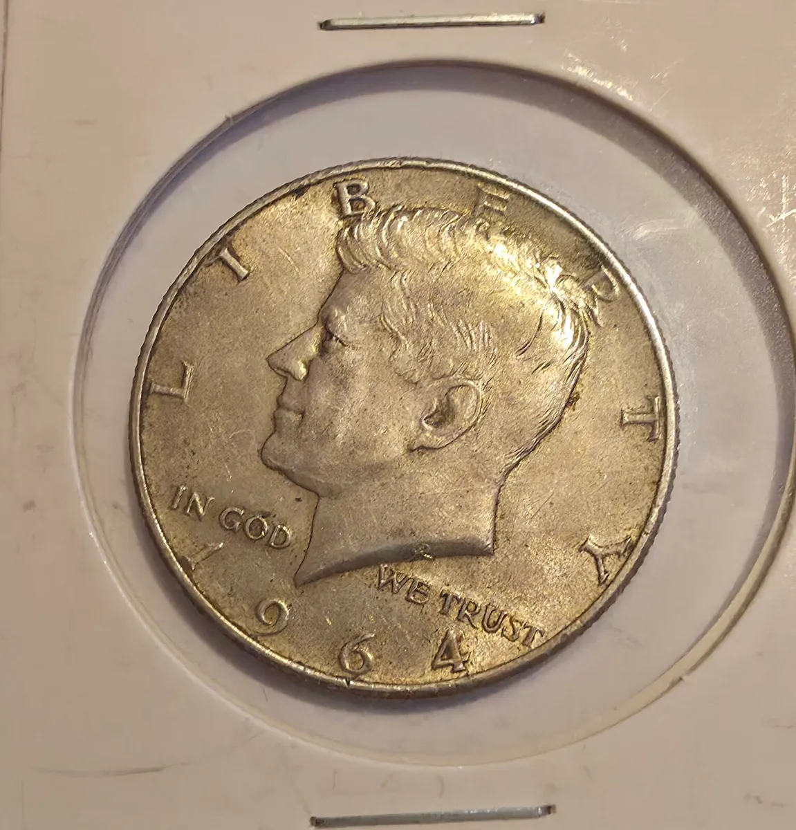 1964 silver kennedy half dollar - Image 1