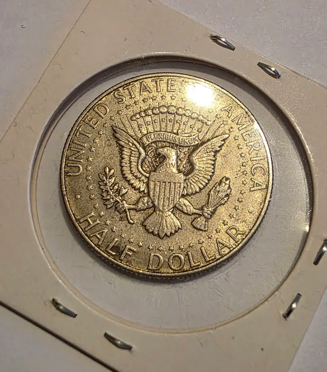 1964 silver kennedy half dollar - Image 2