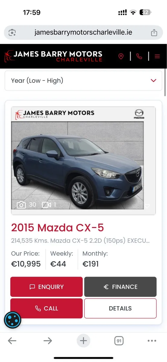 Mazda cx5 2015 - Non Runner - Image 1