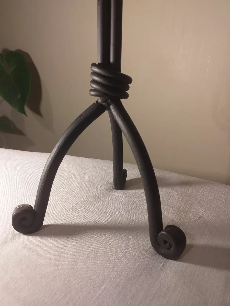 Wrought iron candle holder - Image 3