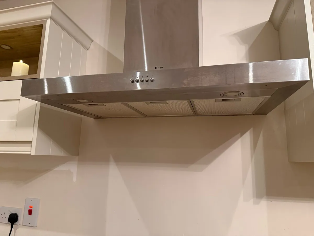 90cm Island Plasma Cooker Hood Stainless Steel - Image 3