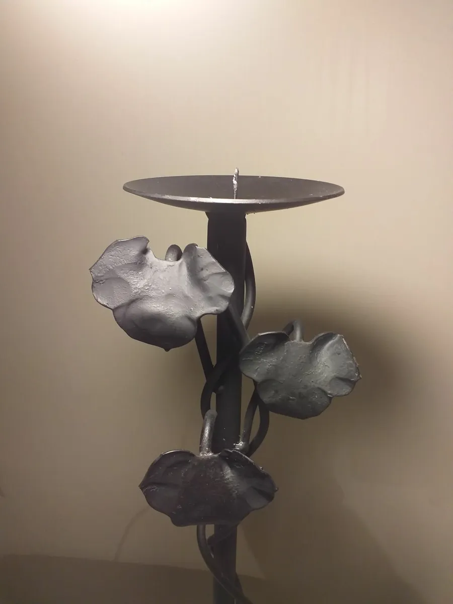 Wrought iron candle holder - Image 4