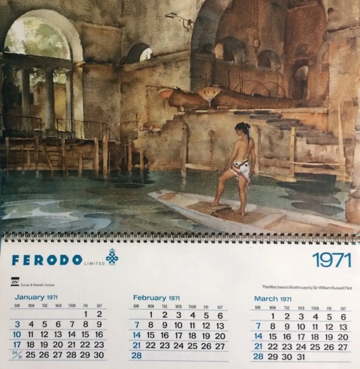 The Marchessa's Boathouse Print - Image 1