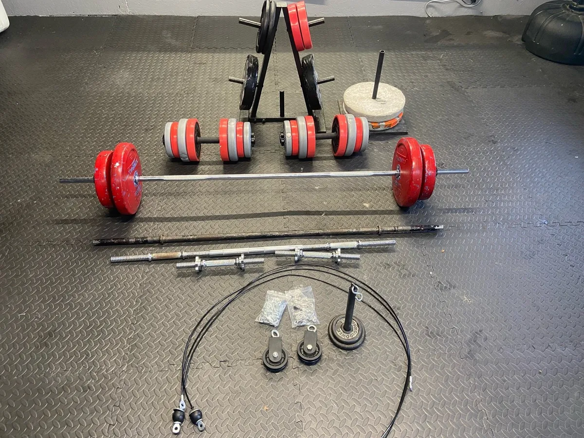 100kg weight set - Image 4