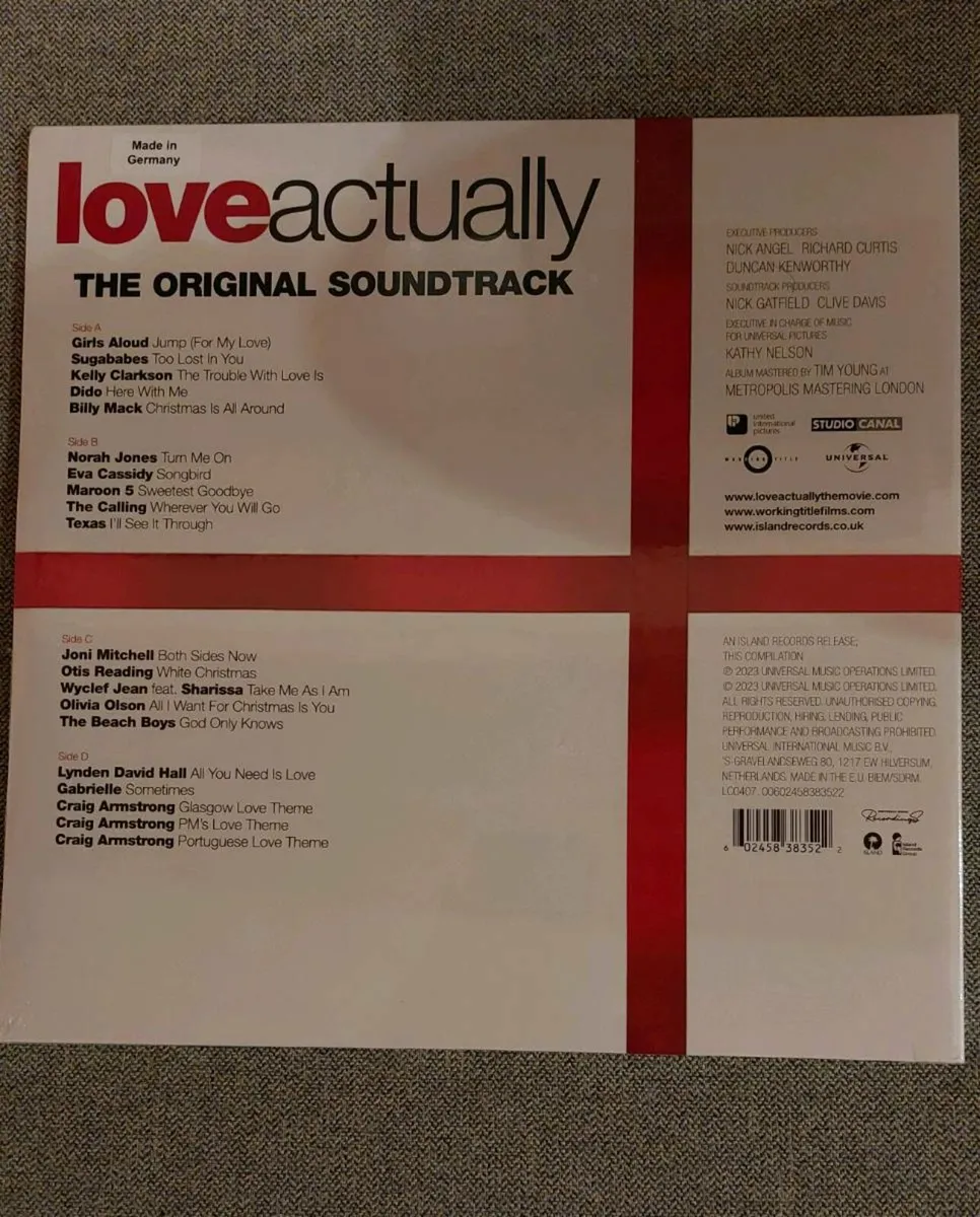 Love Actually Vinyl - Image 2