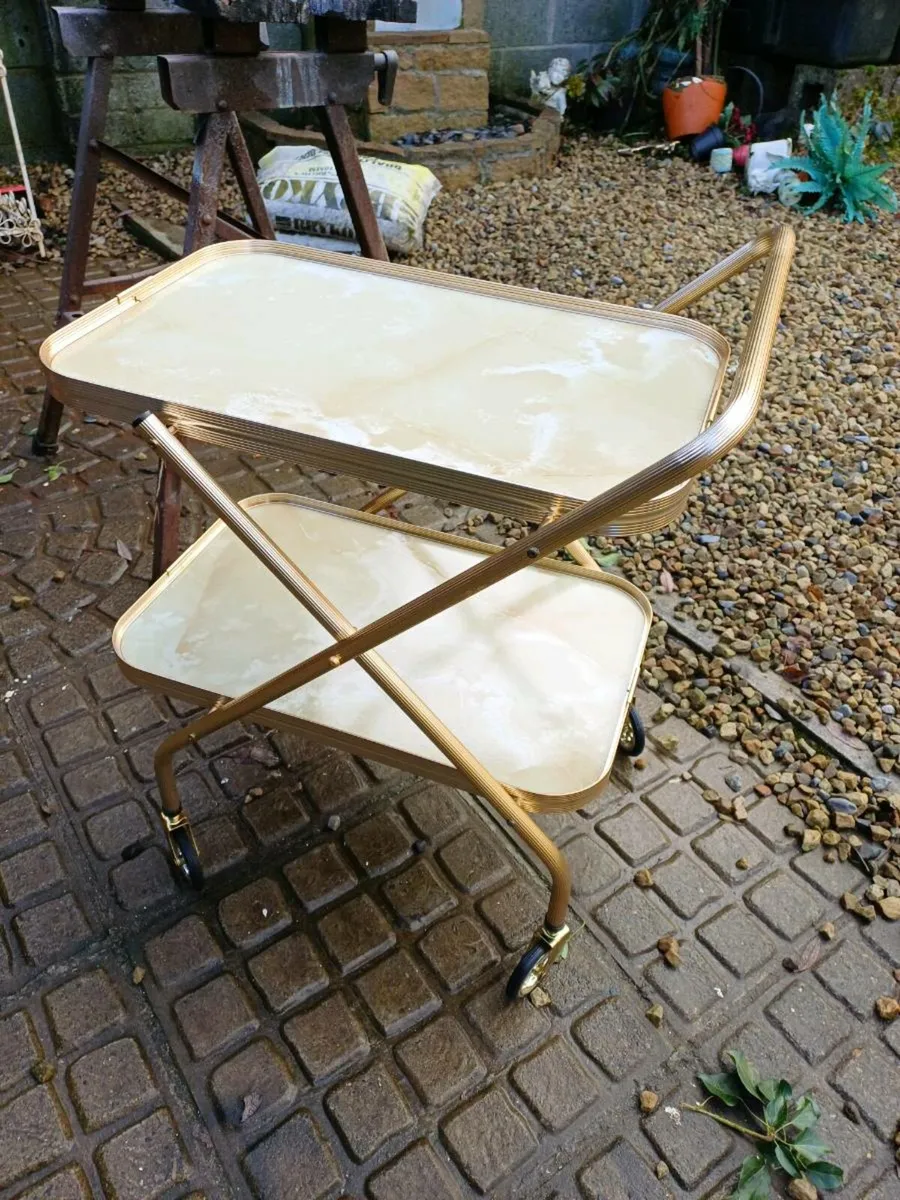 1960/70s Hostess Trolley - Image 4
