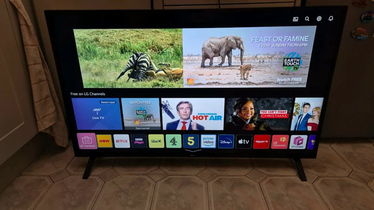 LG 50" 4K UltraHD Smart TV - Image 1