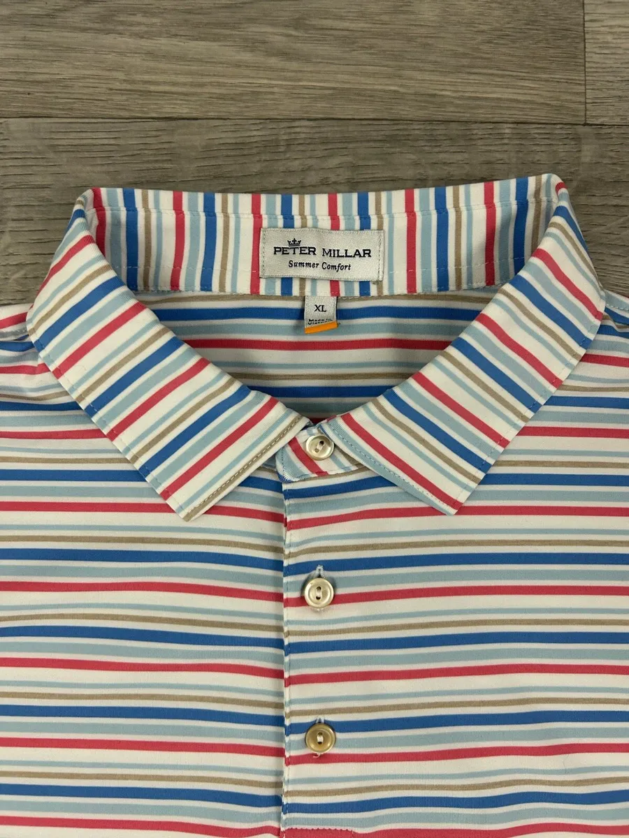 Peter Millar Golf Polo Shirt Mens XL/XXL - Image 3