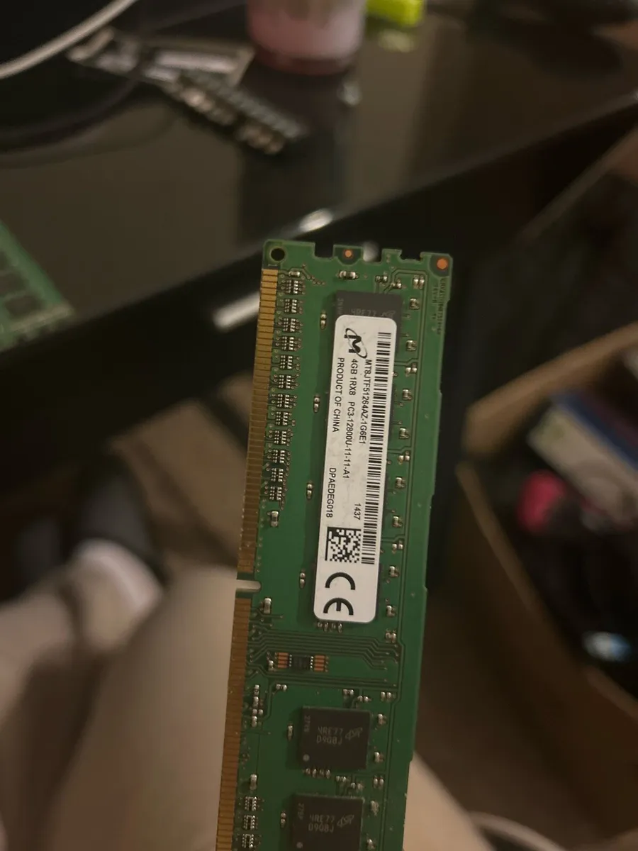 16GB DDR3 1600MHz Desktop RAM - Micron (4×4GB) - Image 2