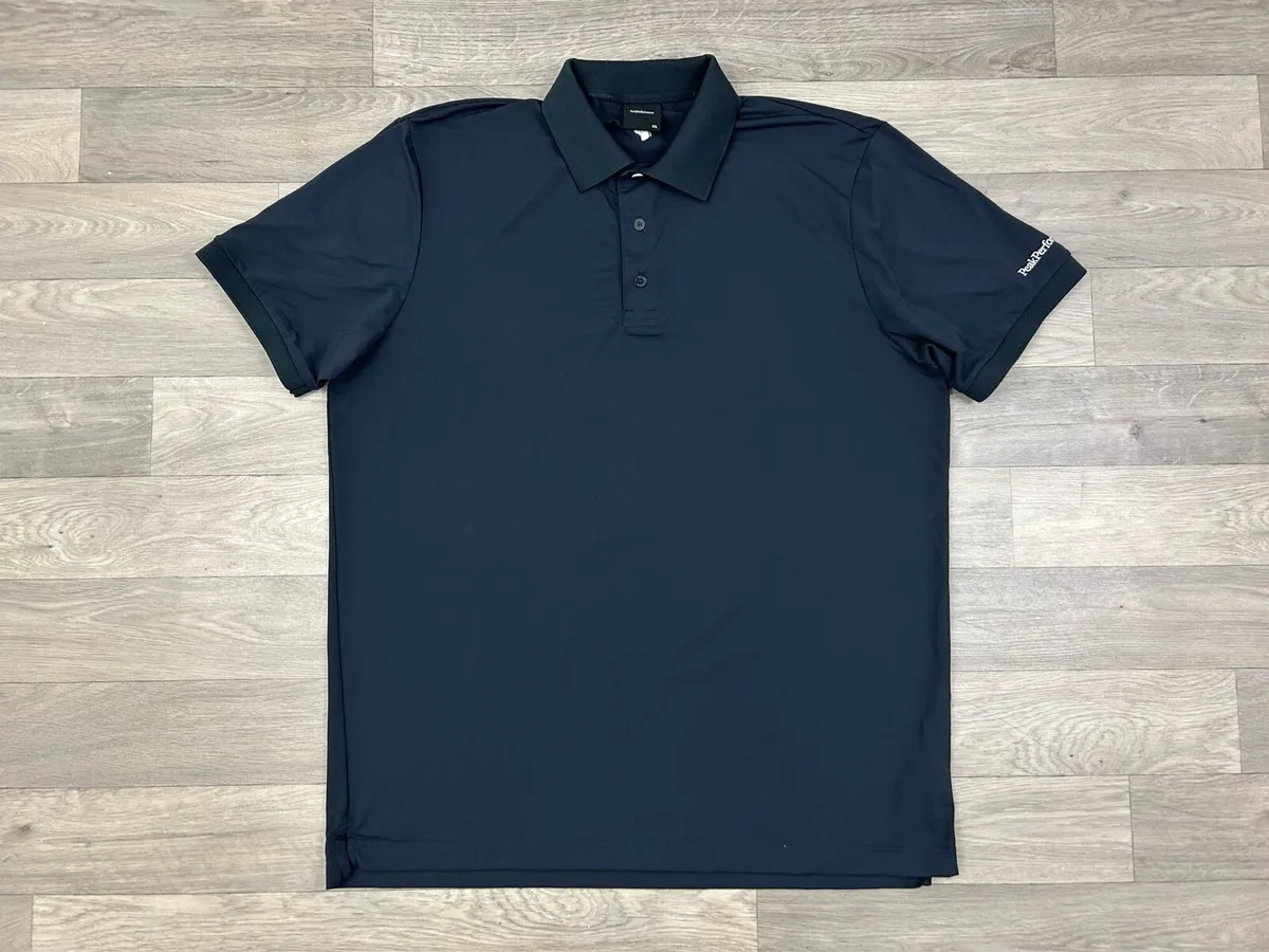 Peak Performance Golf Polo Shirt Mens XXL - Image 1