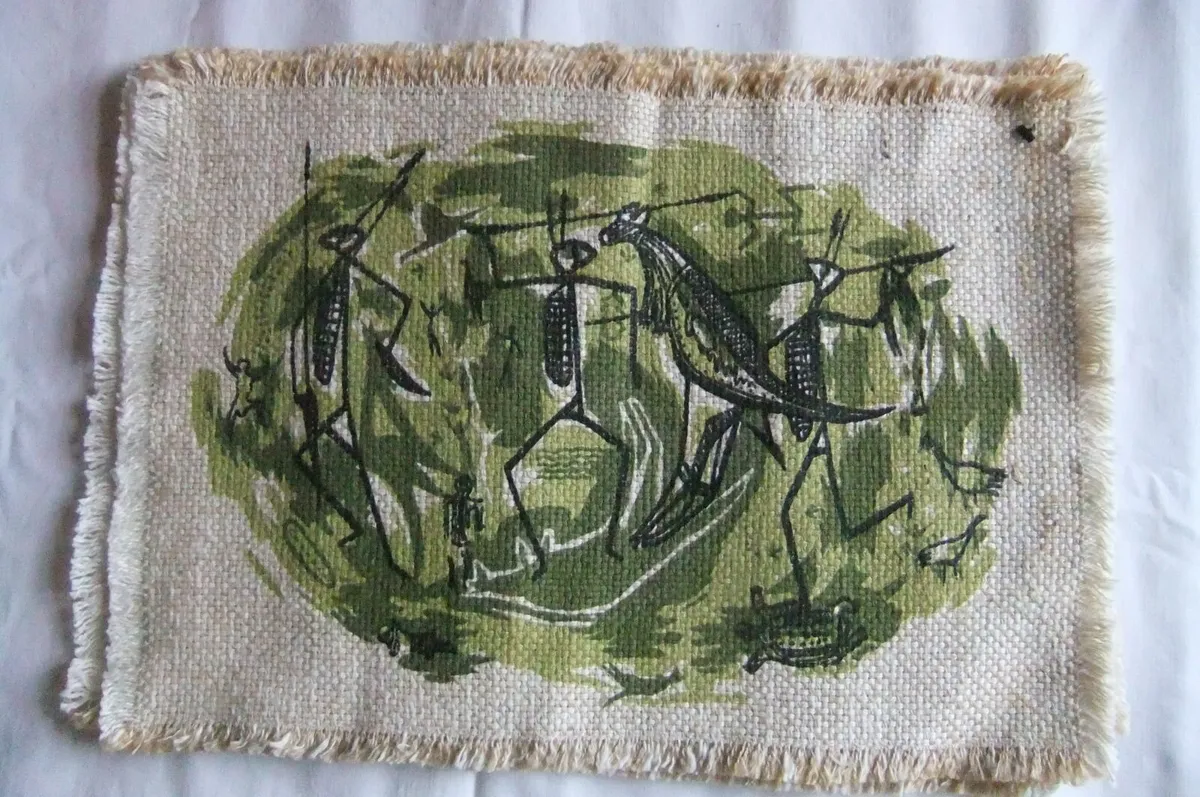 Donald Clarke, Australia, 6  Vintage Place mats. - Image 2
