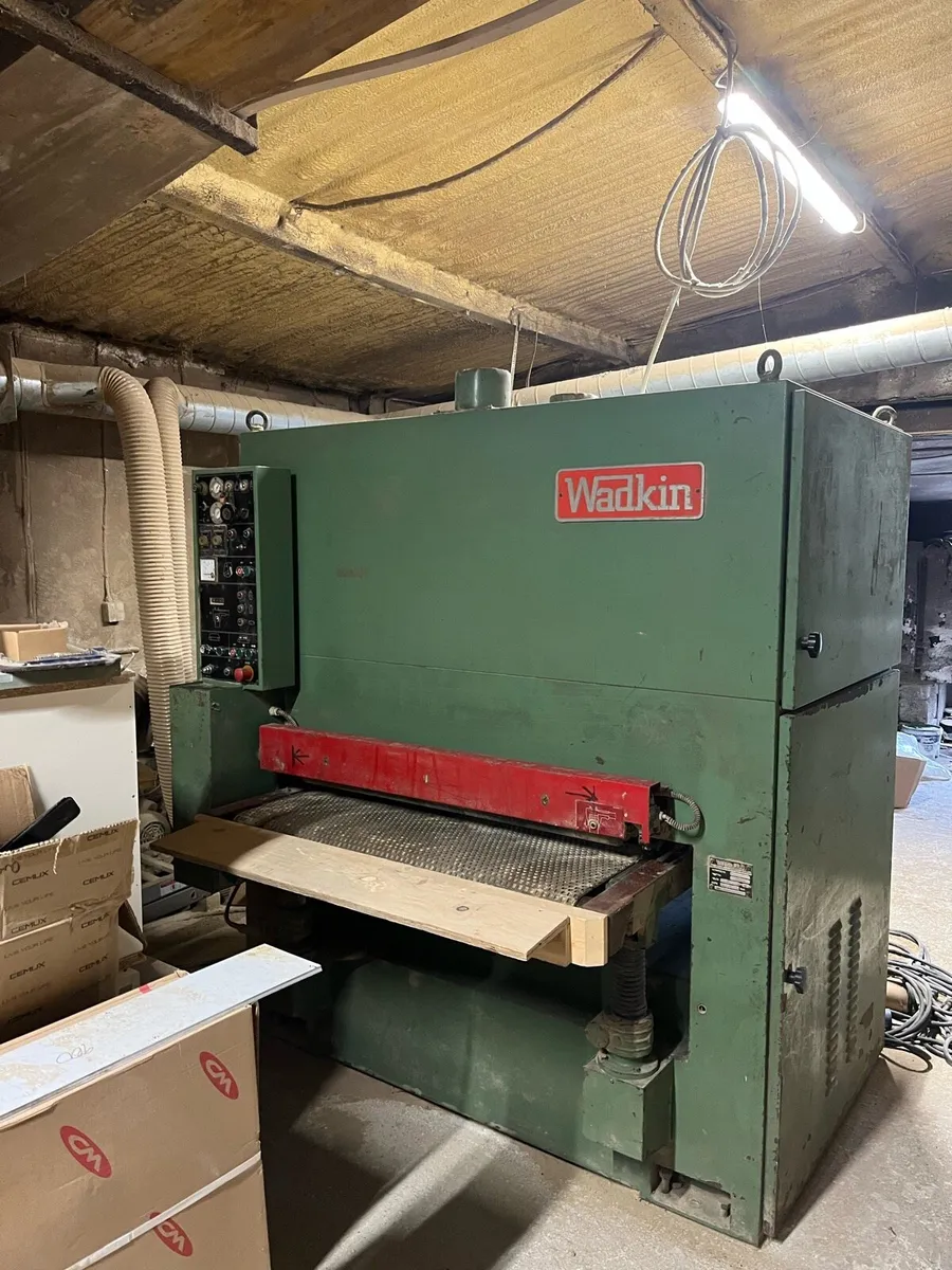 Wadkin Drum Sander - Image 1