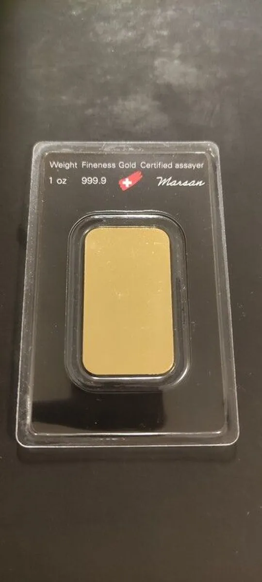 1oz Gold Bar Argor-Heraeus - Image 2