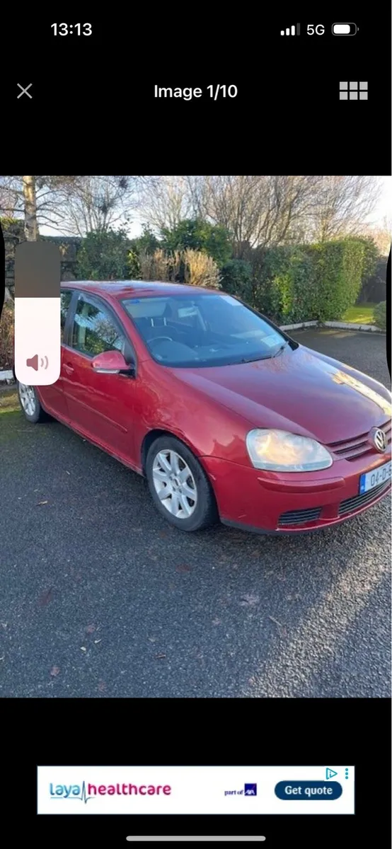 2004 Volkswagen Golf NCT 08/2026 - Image 2