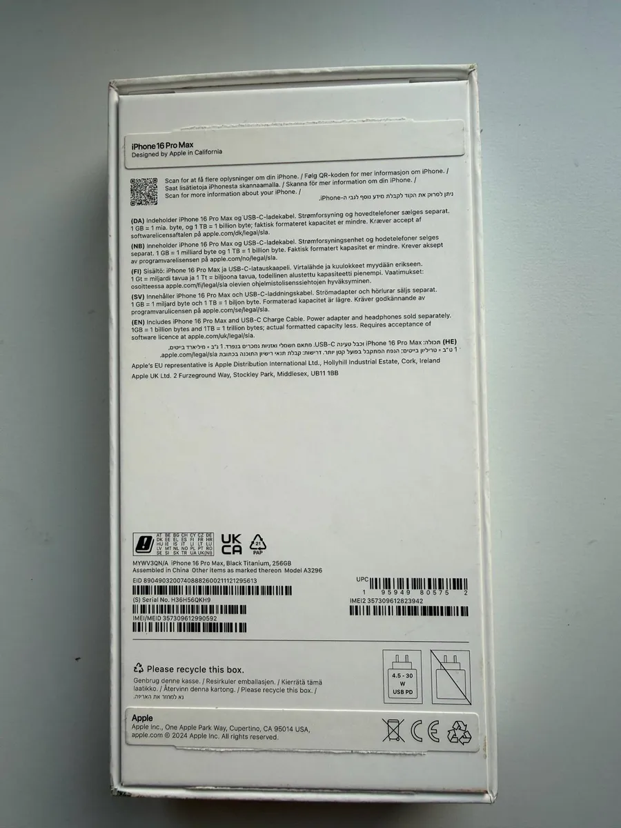 iPhone 16 Pro Max 256GB (🔋- 100%) 4 months old🔥 - Image 4