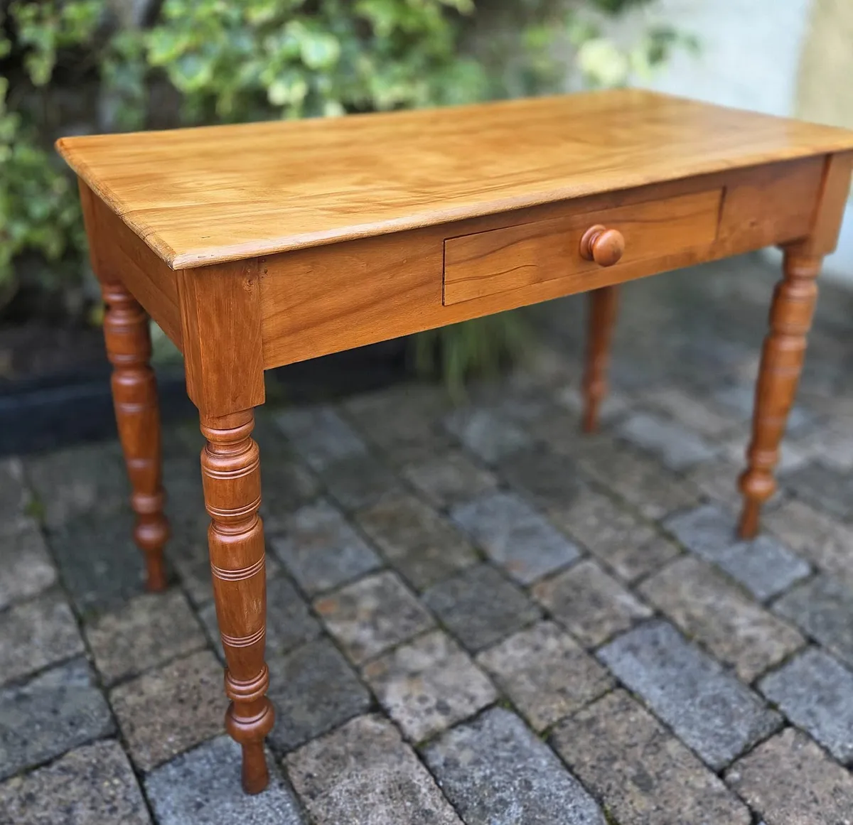 Victorian Birch Side Table- Circa 1880 - Image 3