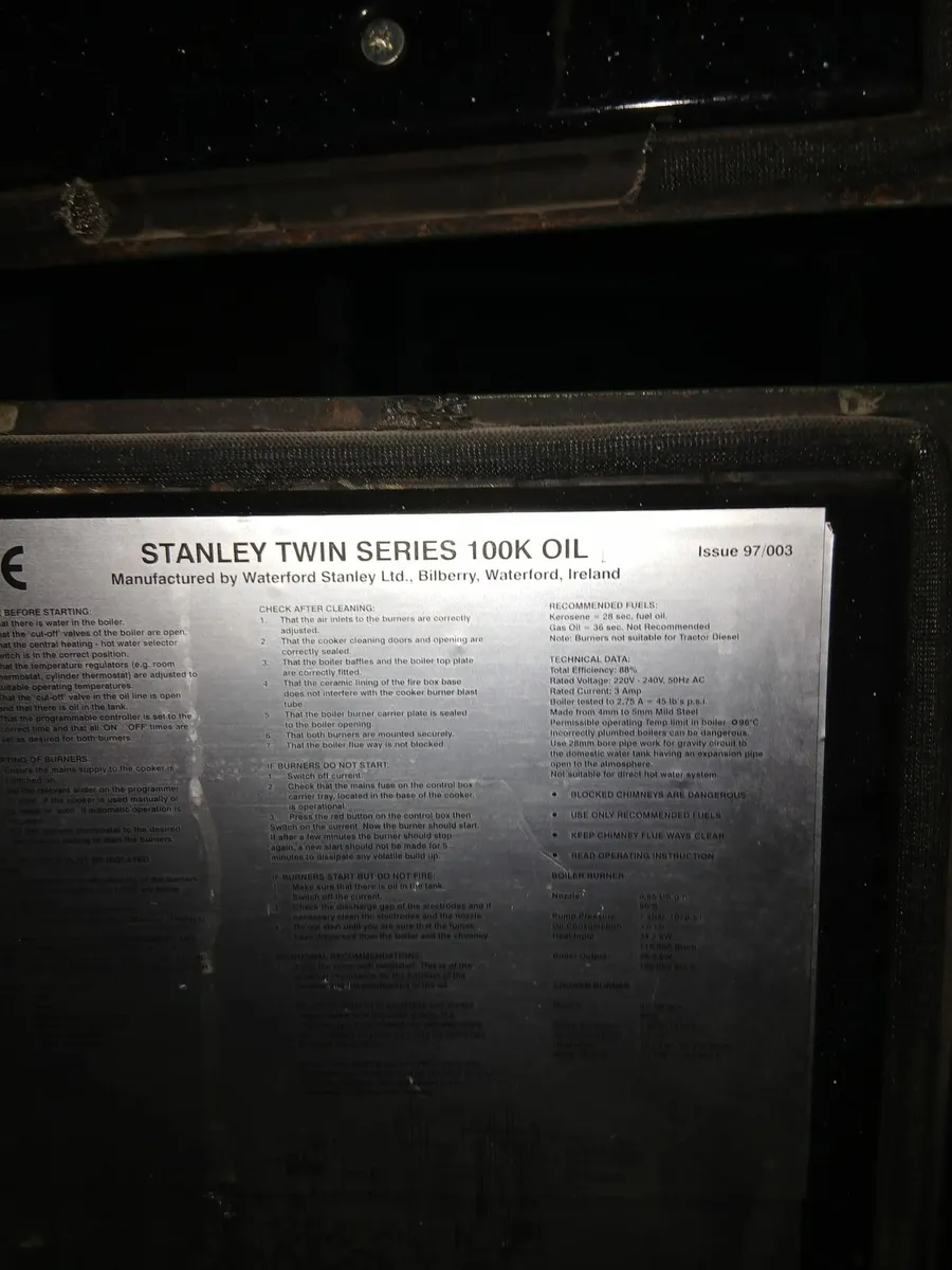 Stanley Twin Series 100K Oil Cooker - Image 4
