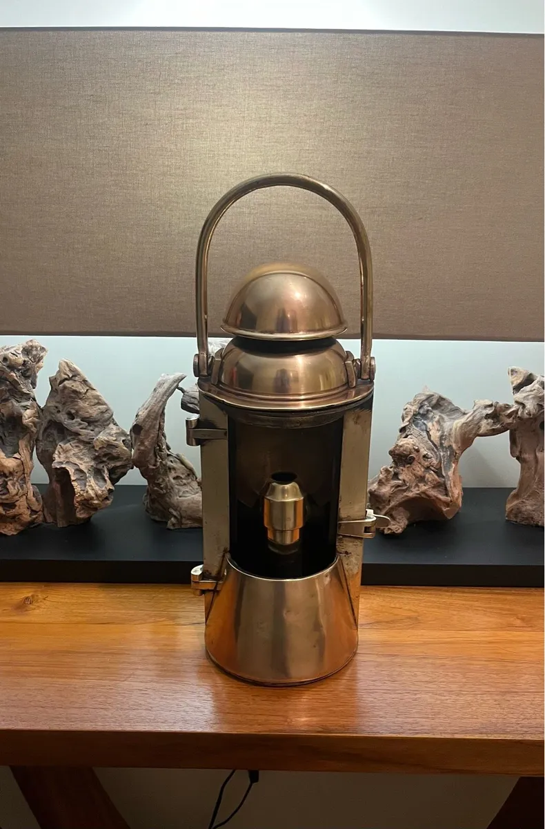 Bulpitt & Sons Admiralty Pattern Brass Ships Lamp - Image 2