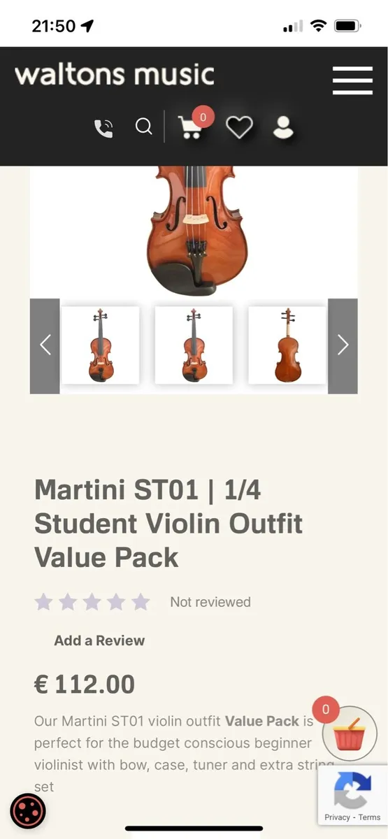Martini violin - Image 1