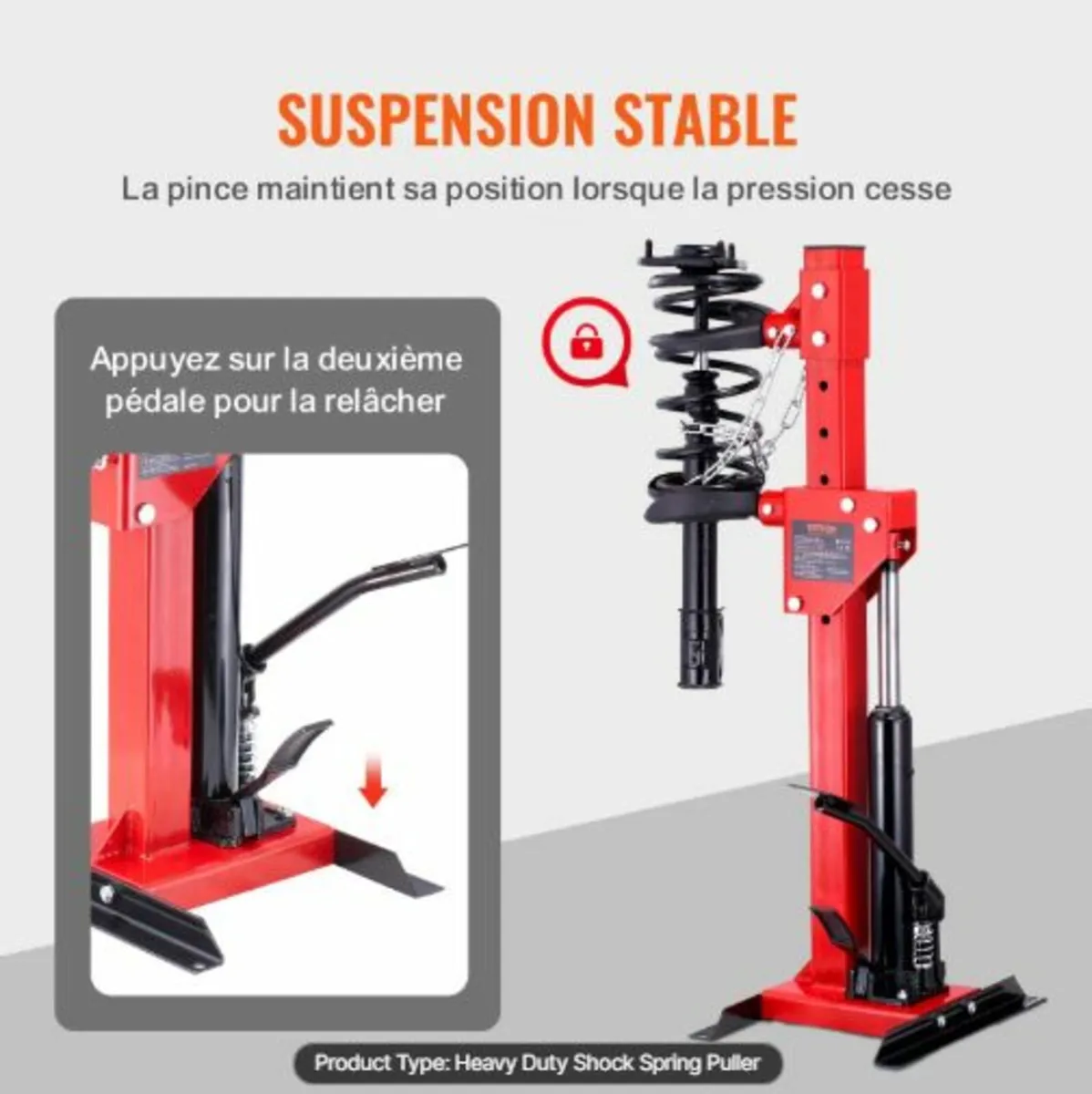 Strut Spring Compressor, 4.5 Ton/4499.6 kg - Image 3