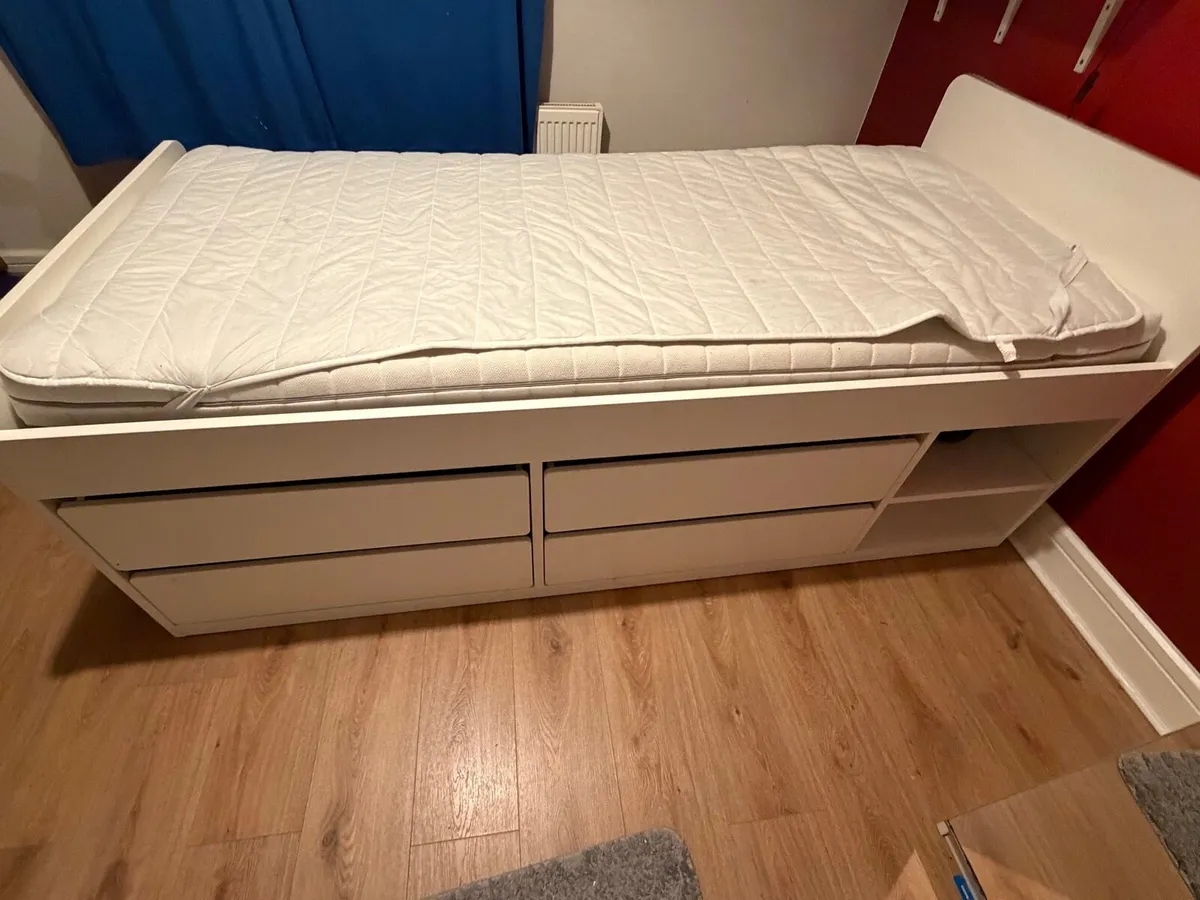 Single bed with drawers - Image 4