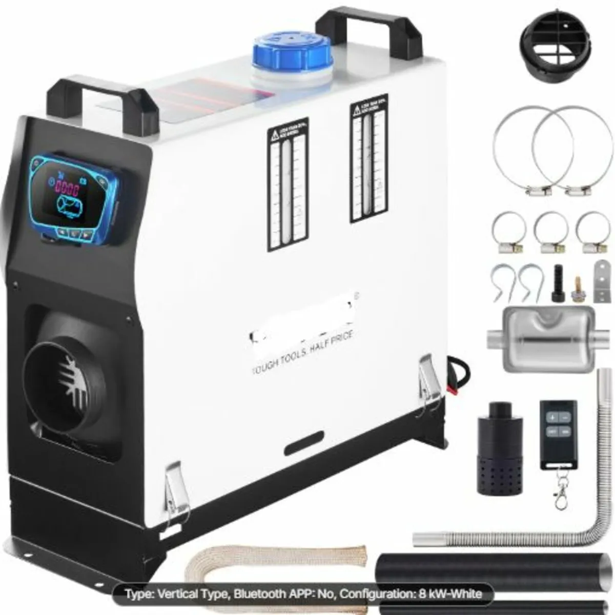 Orange Diesel Air Heater, 5-8KW Parking Heater, - Image 1