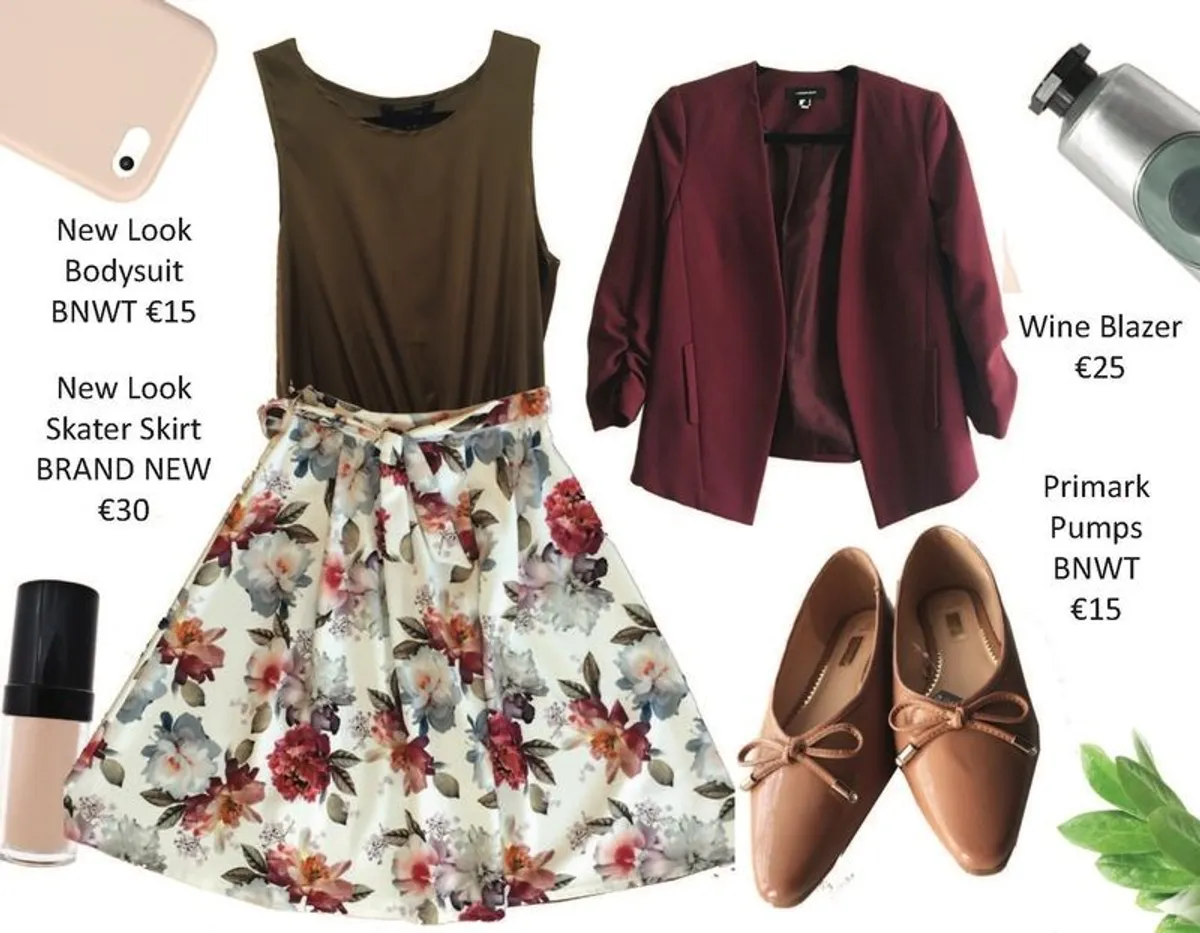 BNWT Ladies Skirt, Blazer, Top and Pumps - Perfect Outfit for Communion/Confirmation