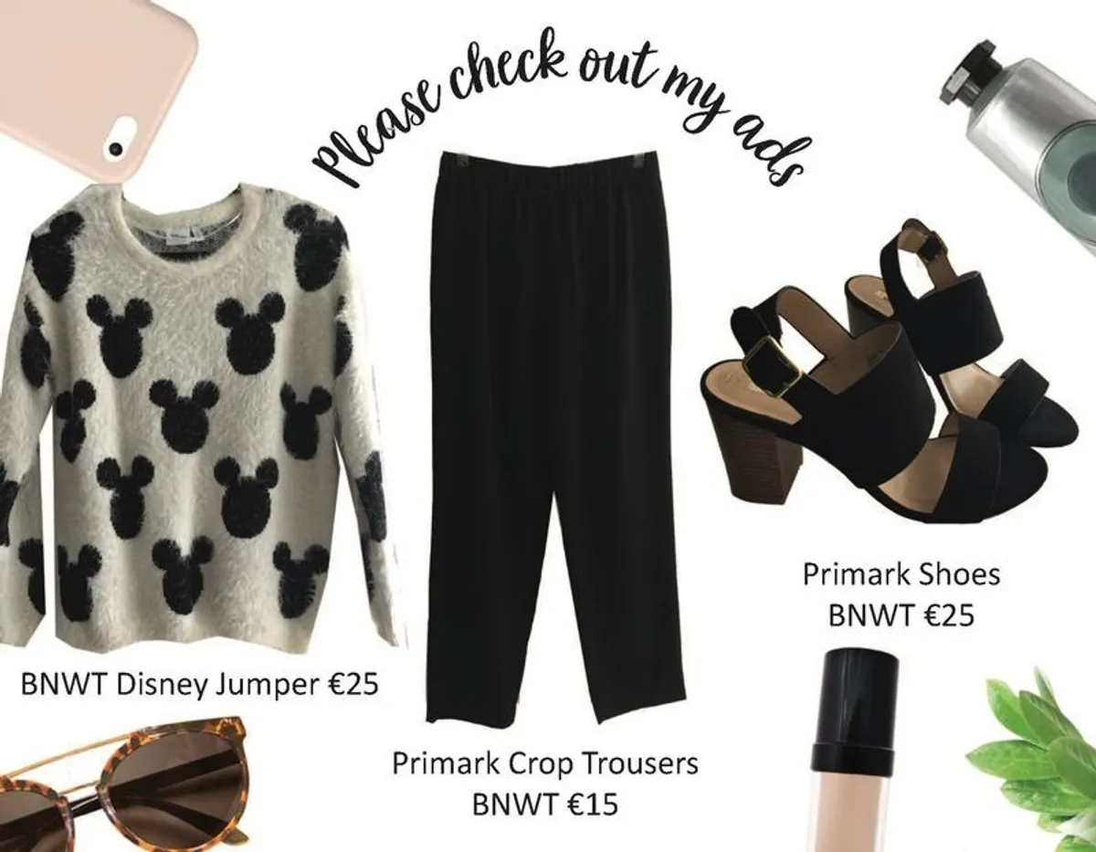 BNWT Ladies Disney Jumper, Trousers and Shoes