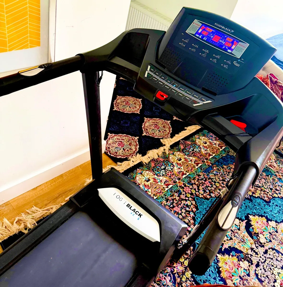 🏋️ Get Fit at Home Roger Black Treadmill for Sale - Image 3