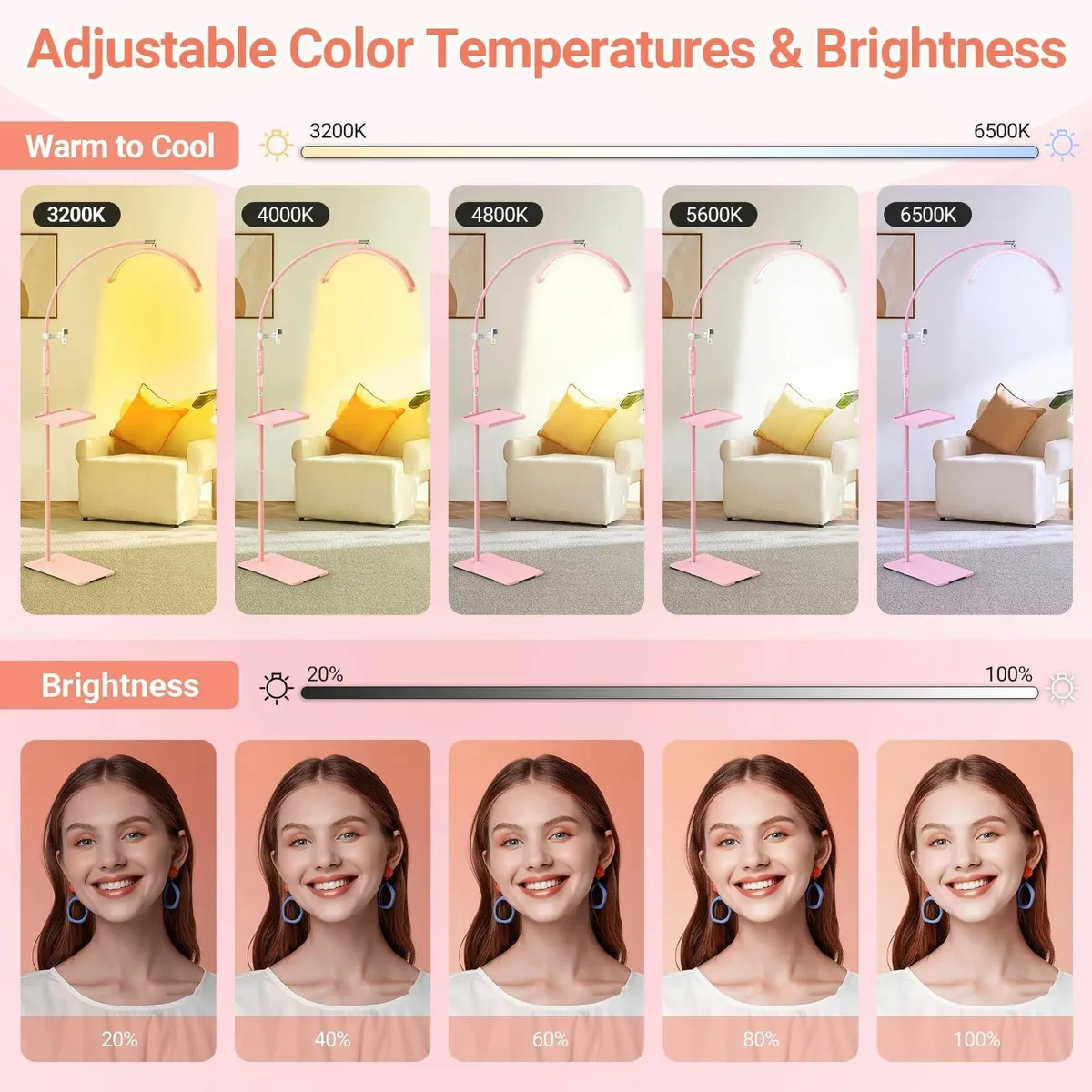 Half Moon Light Professional: 18In Foldable Lash - Image 3