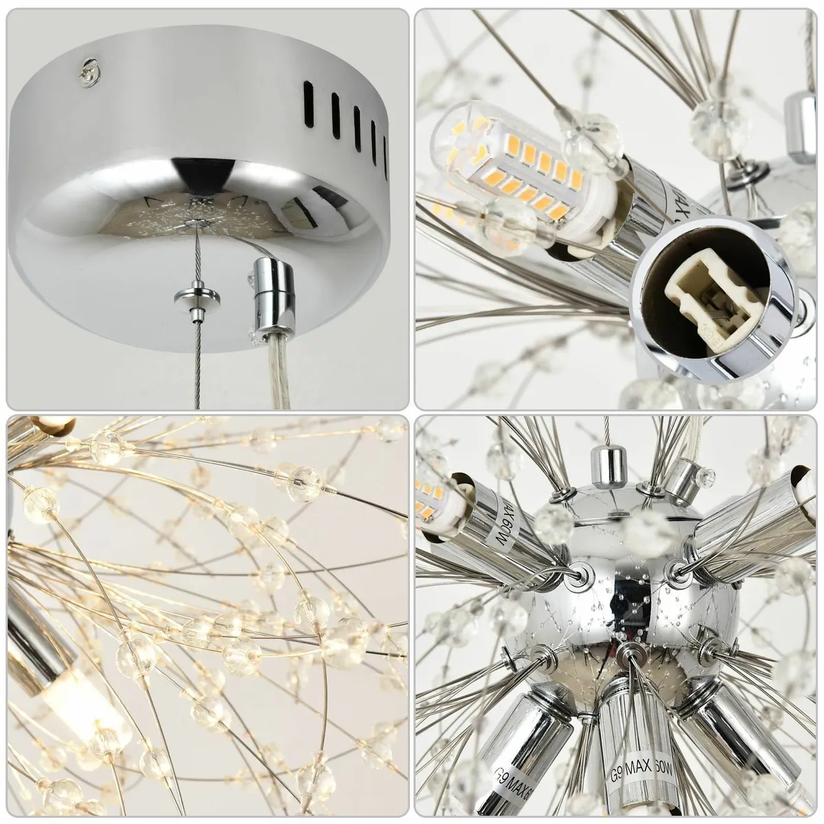 Modern Firework Chandeliers Dandelion Pendant - Image 3